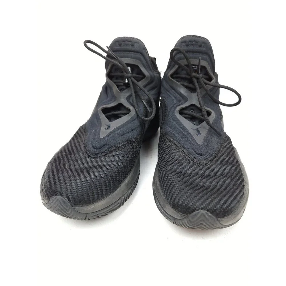 Nike Men's Lebron Soldier 14 Triple Black Basketball Shoes Sneakers Size 11 - Picture 6 of 11